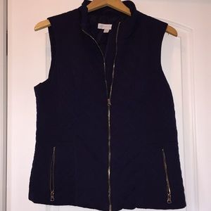 Navy blue vest - New York & Company